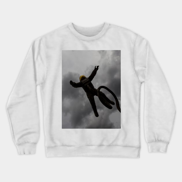 The Spaceman Crewneck Sweatshirt by captureasecond